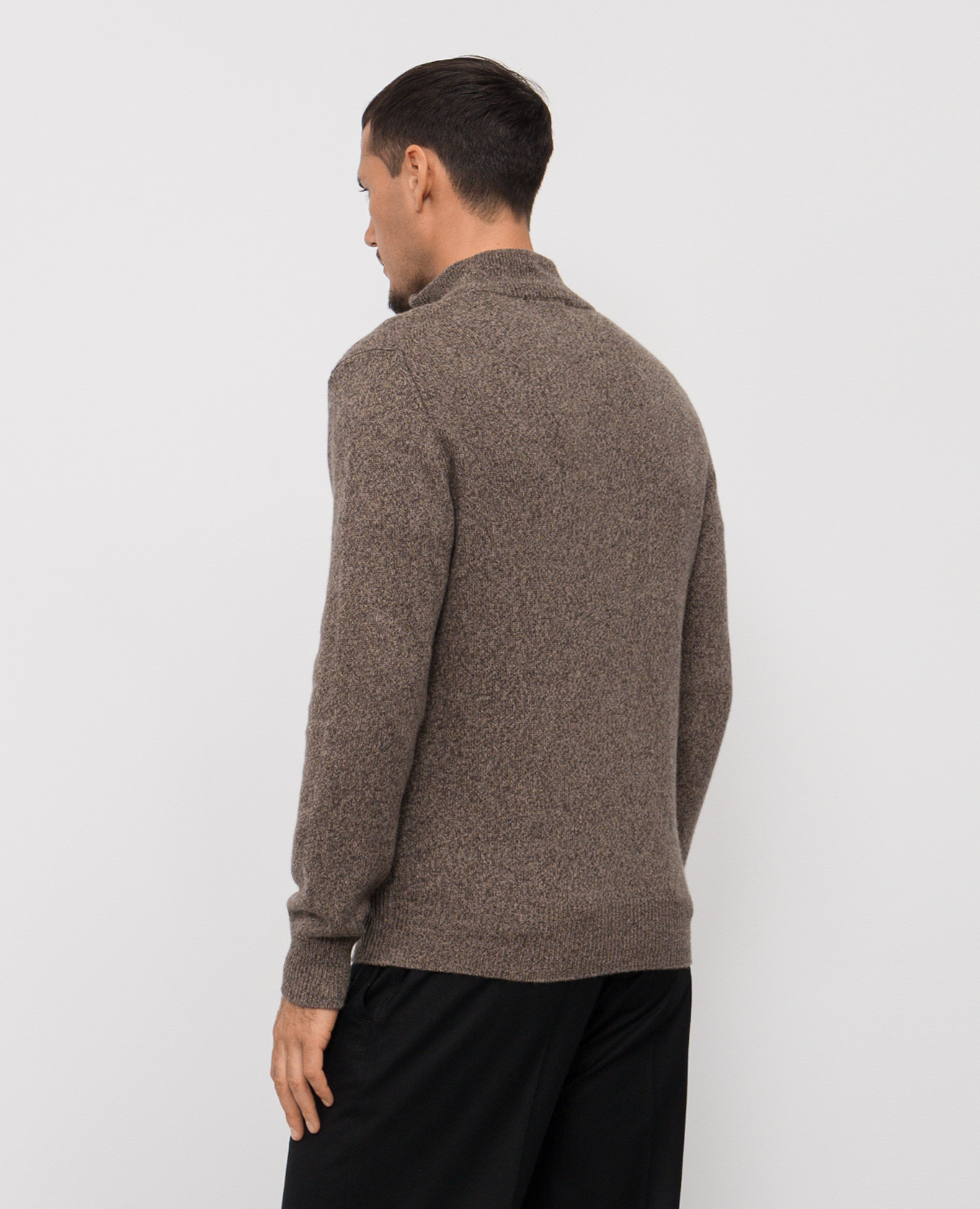 

Brown merino wool sweater Cashmere&Whiskey