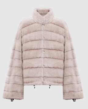 Elpidio Loffredo Beige reversible mink fur coat VIS1594AH