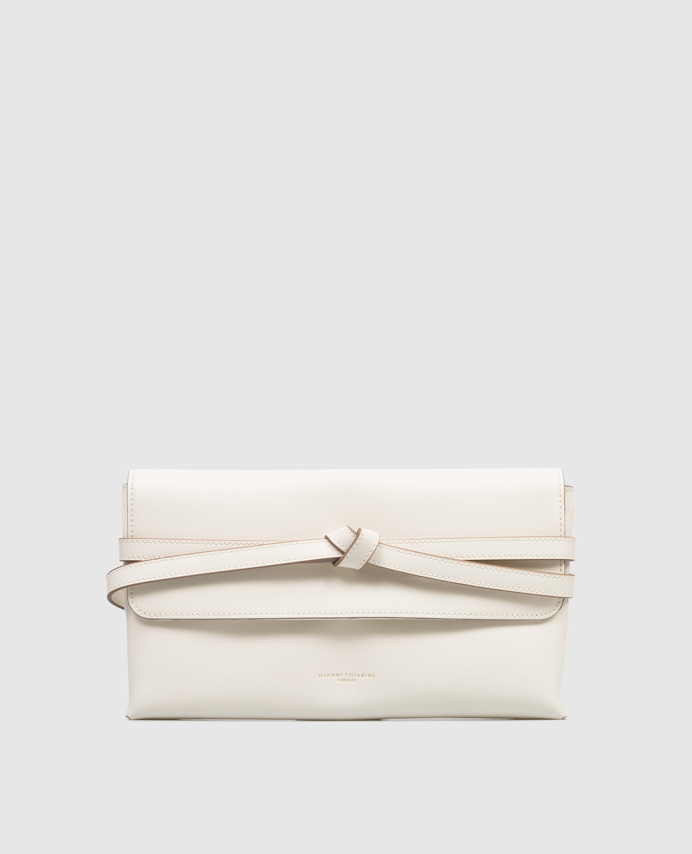 

Ivory Belty leather bag Gianni Chiarini, Beige