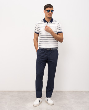 Florentino Blue checked pants 126568612706
