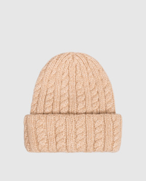 Moncler Beige alpaca wool hat L20933B00031N0403