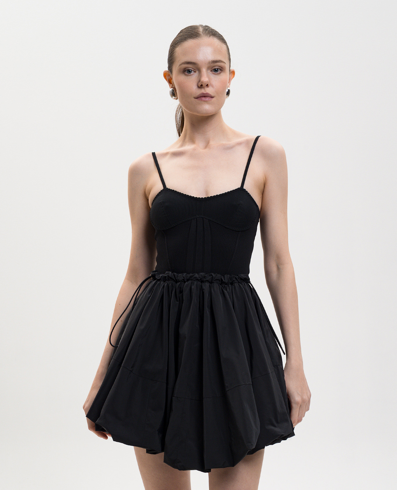 Black bustier dress The Attico 3