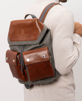 Brunello Cucinelli Children's combination backpack BTEFAB134