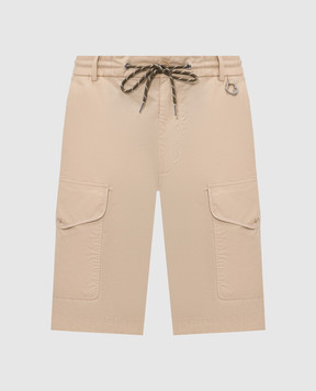 Moncler Beige cargo shorts L10912B00007599C3