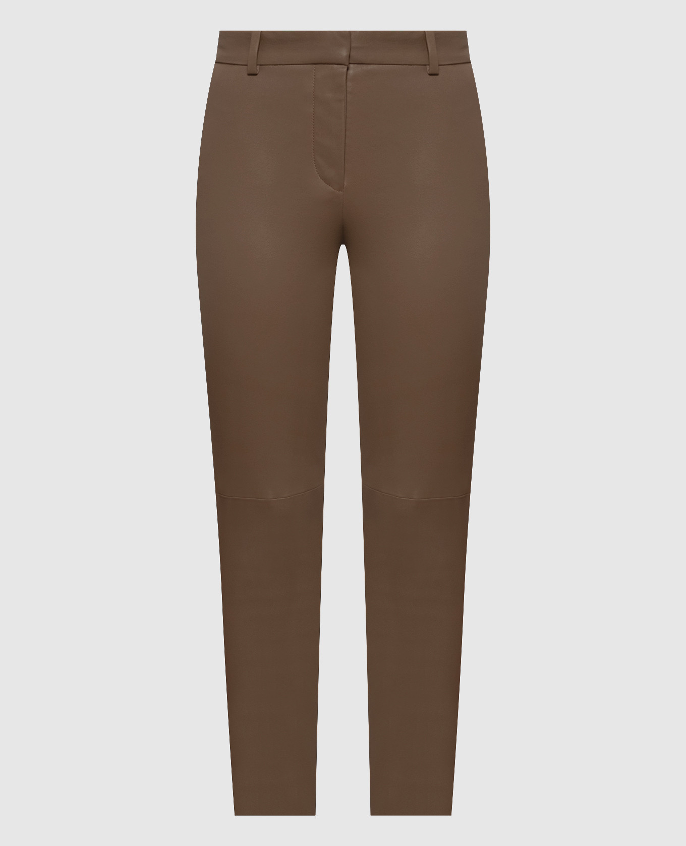 Coleman Beige Leather Pants