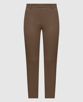 JOSEPH Coleman Beige Leather Pants JF010069