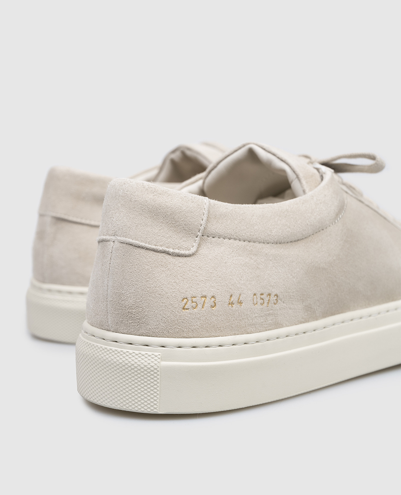 

Grey suede Achilles sneakers Common Project
