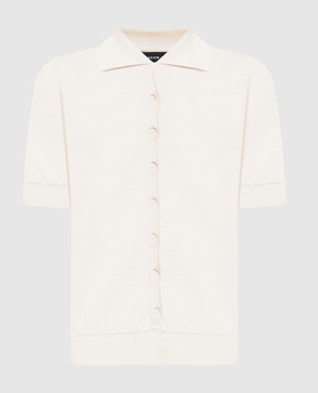 Jacob Lee Ivory cashmere top WCP0040SS26W