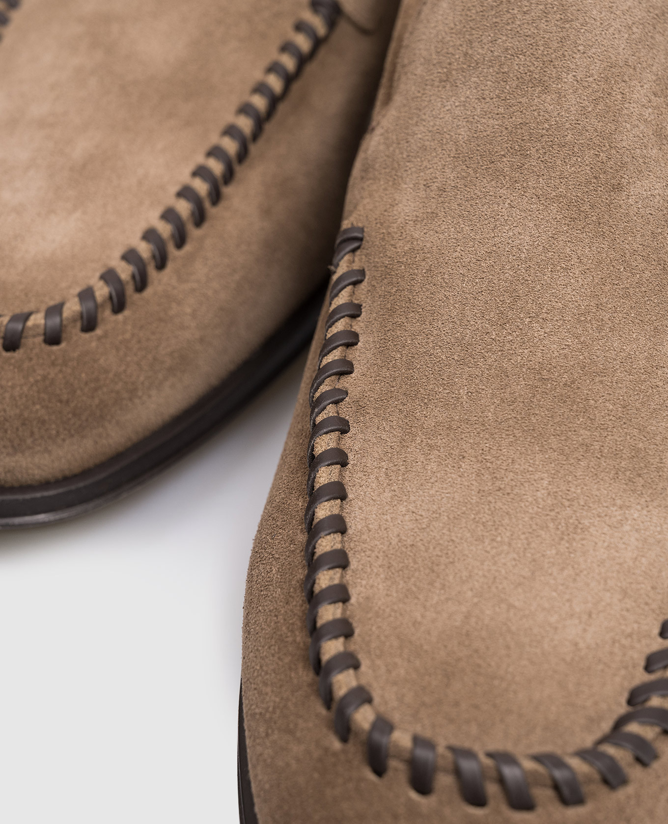 Brown suede loafers Doucal's 5