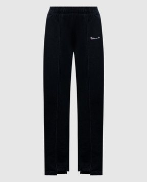 Vetements Black sweatpants WH27SP227B