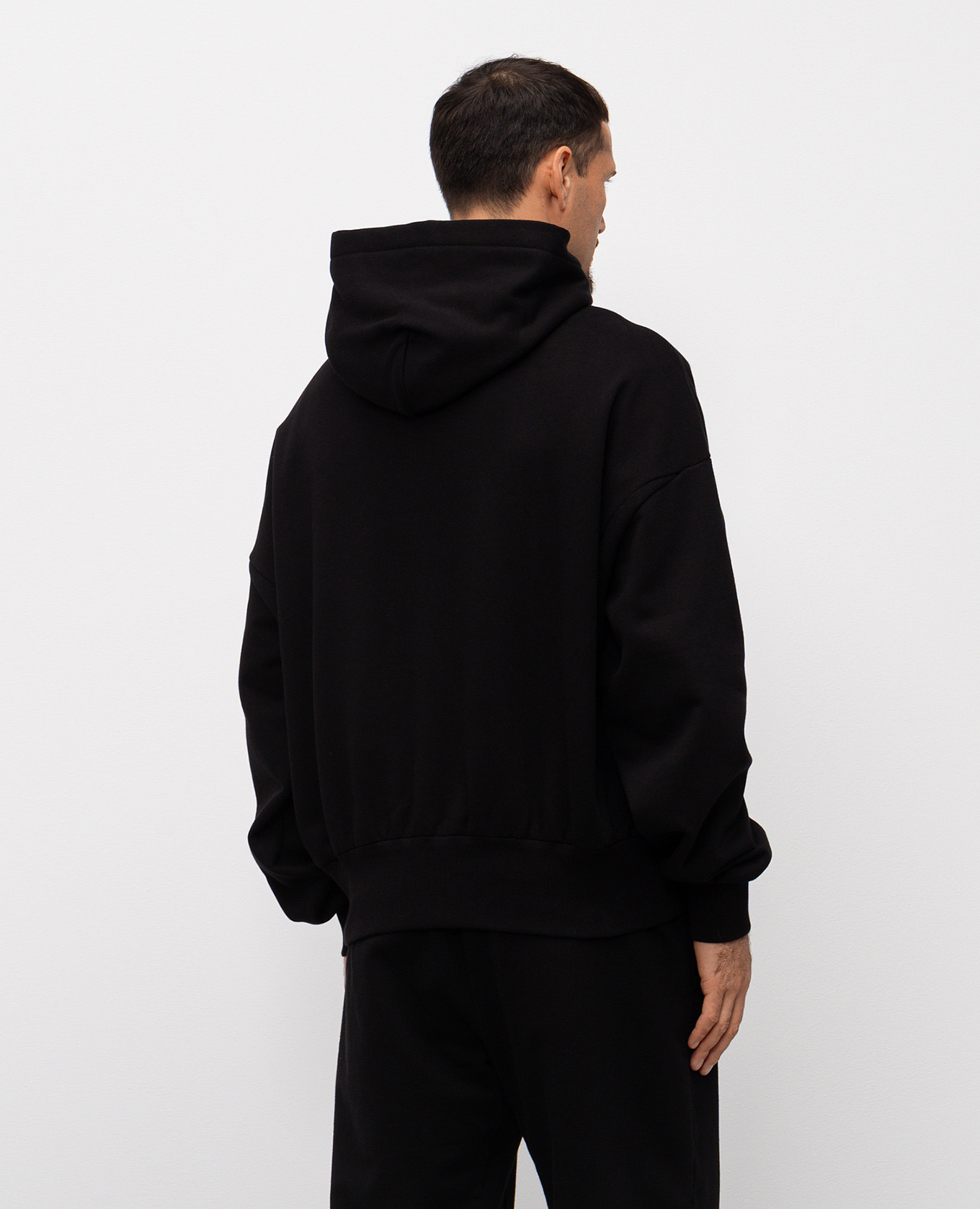 

Black hoodie with logo print Dolce&Gabbana