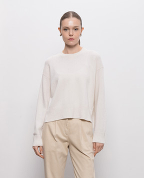 Peserico Beige wool, silk and cashmere sweater A99267F07K09283