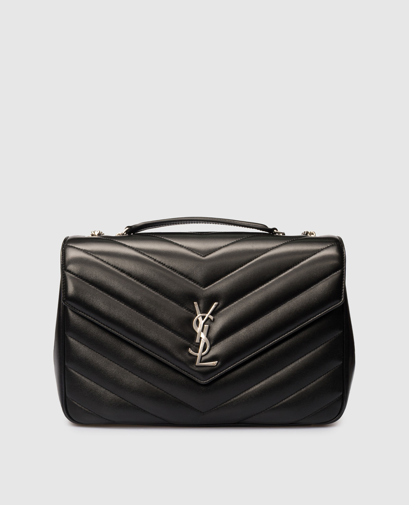 

Black leather bag LOULOU Saint Laurent