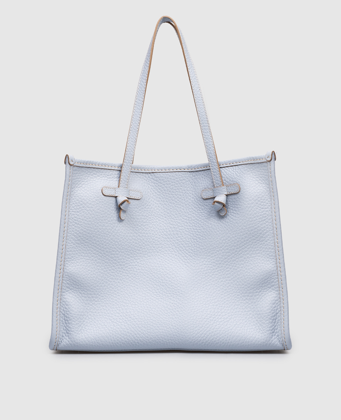 

MARCELLA blue leather tote bag Gianni Chiarini, Light blue