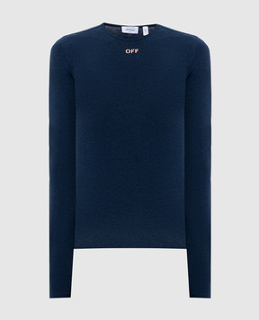 Off-White Blue longsleeve 2FB00408T