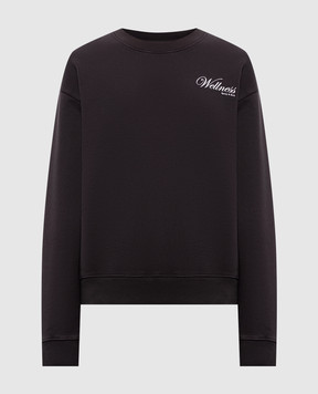 Sporty & Rich Brown Soho insulated sweatshirt ST098711083BR29