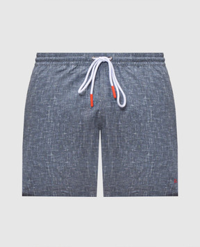 ISAIA Gray swim shorts COSI19BW254