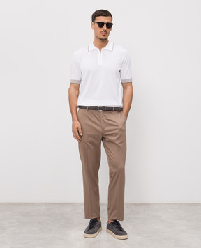 Peserico White polo R59478F149173N