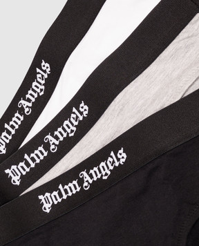 Palm Angels Logo patterned briefs set PLA1UWBT03TR
