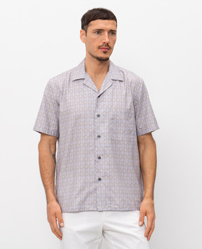 Canali Straight-cut shirt with a pattern GL03774CSM3055