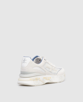 Premiata MOERUN combination sneakers in ivory color MOERUN