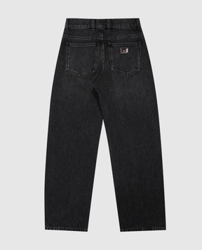 Dolce&Gabbana Children's black jeans L53F07LDE1726