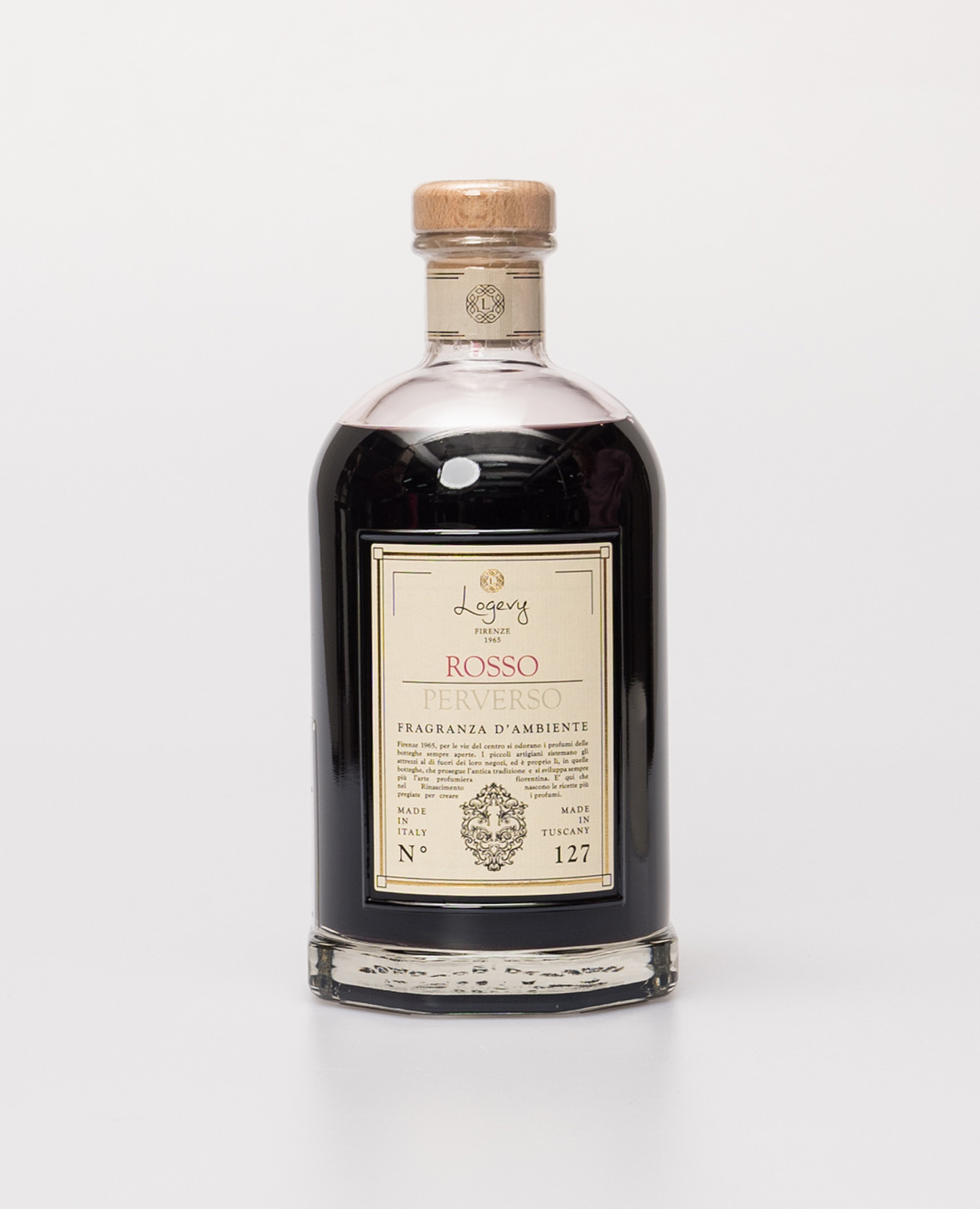 

Aroma diffuser Rosso Perverso with logo  Logevy, Burgundy