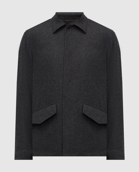 Herno Gray jacket with wool FI000137U12772