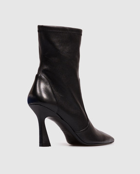 Stuart Weitzman Black leather ankle boots VINNIE SM581
