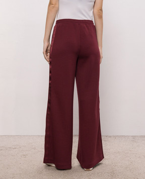 Twinset Burgundy sweatpants 262TT2343