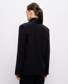 Loulou de Saison Black double-breasted jacket JIHA JIHA