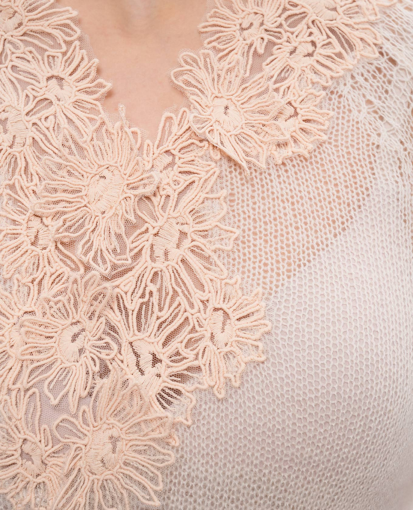 

Beige cashmere jumper Ermanno Scervino