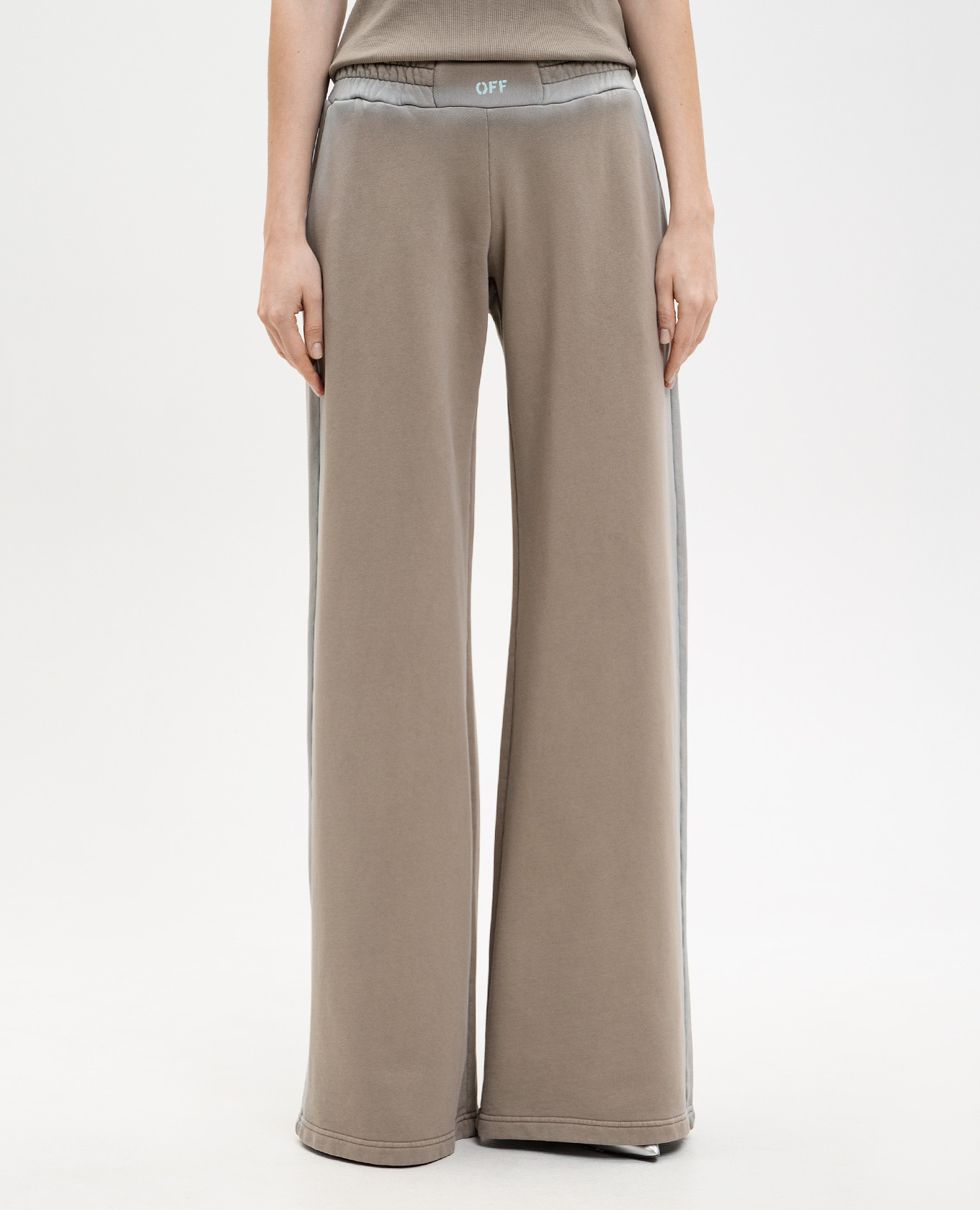 Brown Spray sweatpants Off-White 3