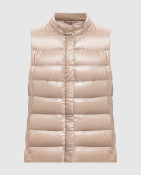 Herno Beige down vest GIULIA PI0661DIC12017Z