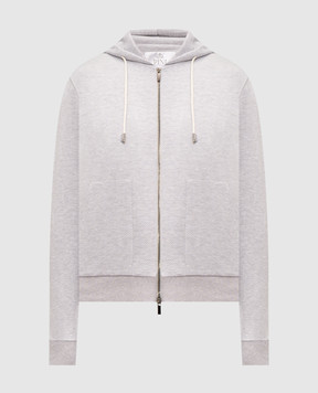 Pini Parma Gray sports jacket ZIPHOODHERRGR