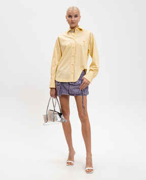 The Attico Yellow shirt with emblem 260WCH00014CCC052AA
