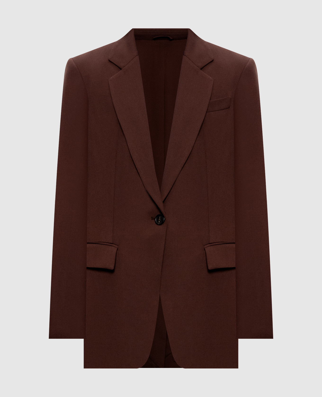 Brown wool jacket