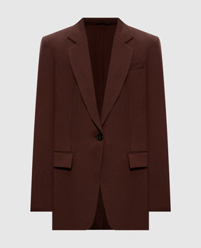 Brunello Cucinelli Brown wool jacket MG5537723P