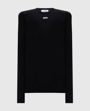 Off-White Black long sleeve with logo 2AD136C99JER004