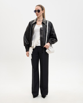 Jil Sander Black leather jacket J02SW0048J07187