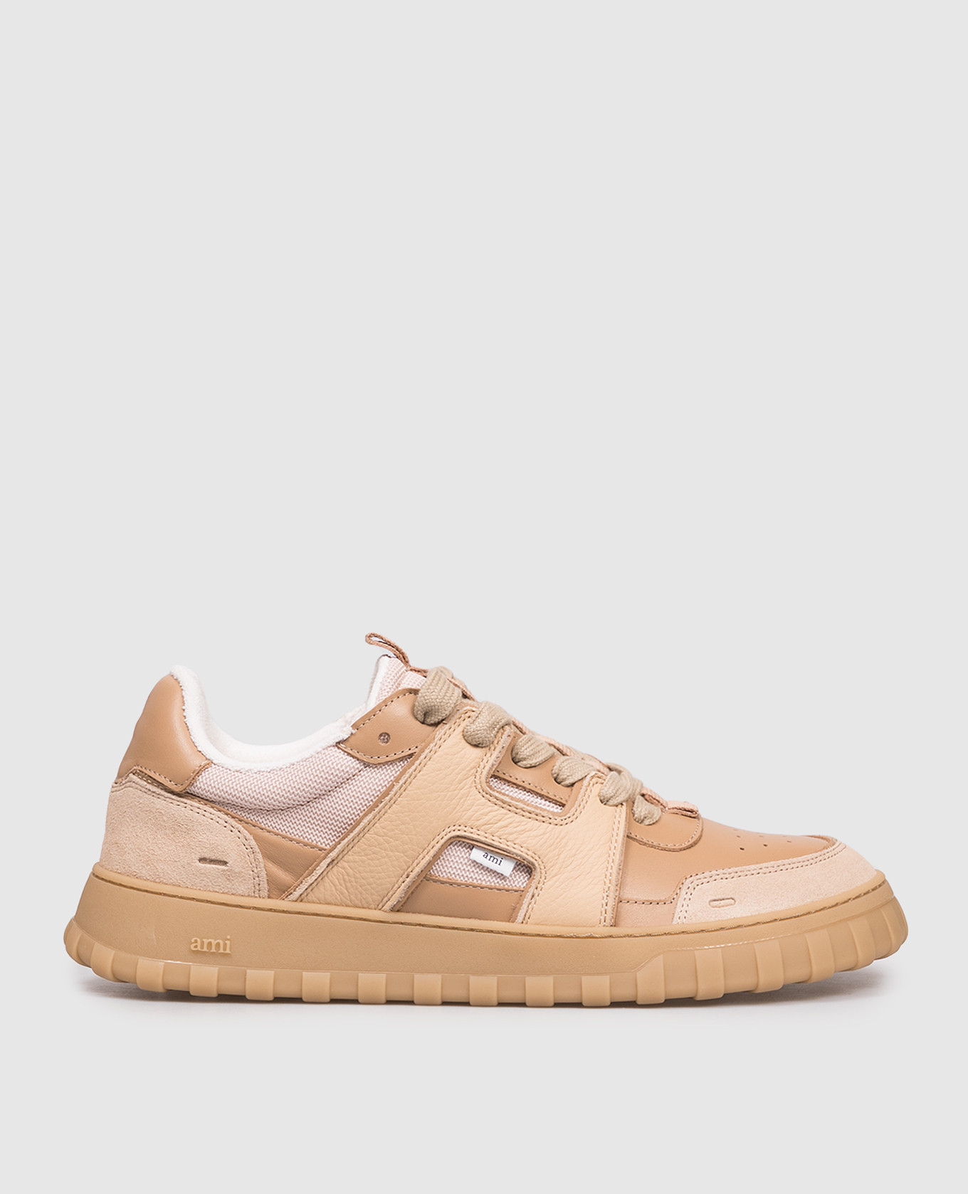 

Beige combination sneakers A Walk Ami Paris