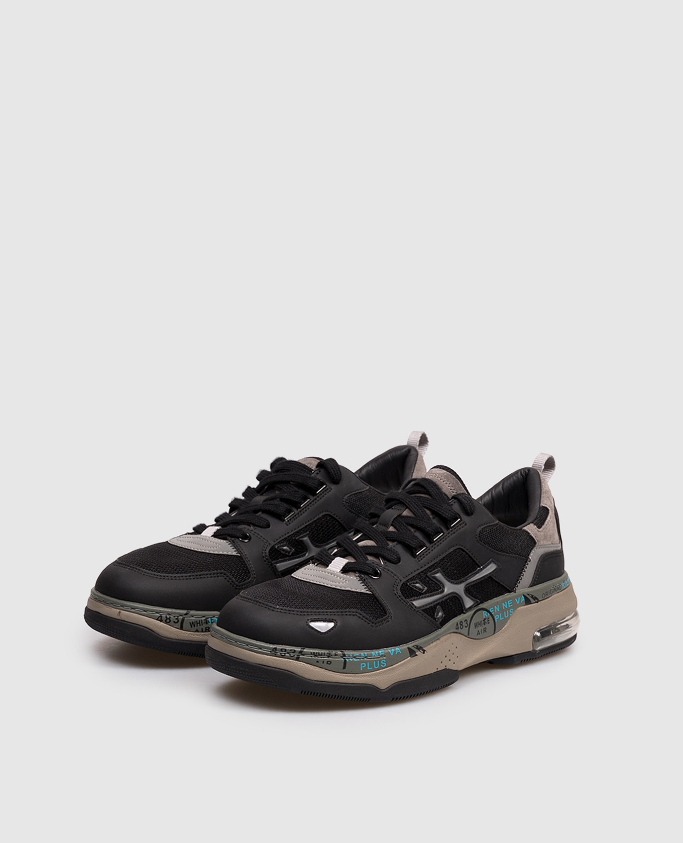 

Drake black combination sneakers Premiata