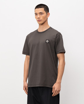 Stone Island Gray T-shirt L1S152100027S0013