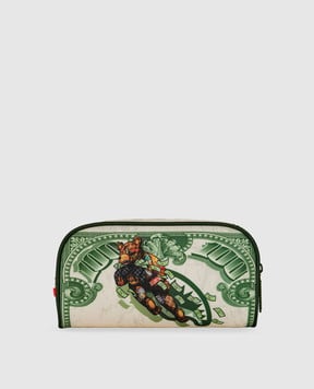 Sprayground Children's green cosmetic bag BEAR FORCE ONE 910B8963NSZ