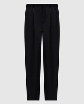 Agnona Gray wool pants T709U3YU1142