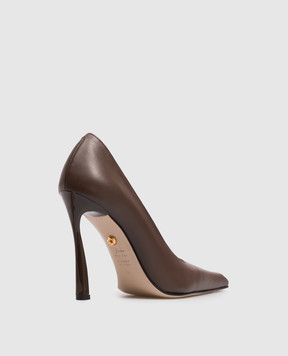 Babe Pay Pls Brown leather shoes 0205156KO