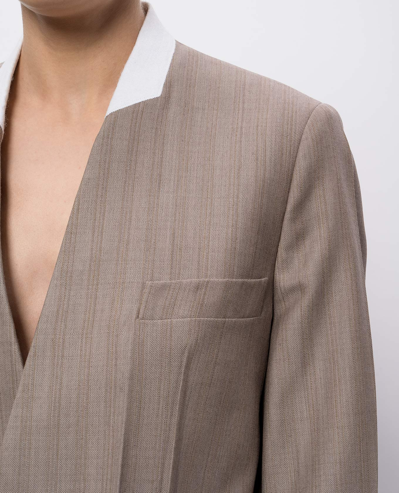 

Brown wool jacket Victoria Beckham