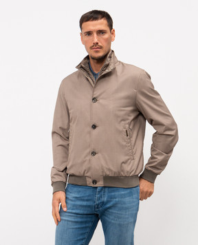 MooRER Beige jacket BERNIE BERNIEPUM