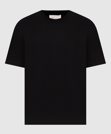 Zwart T-shirt met embleem