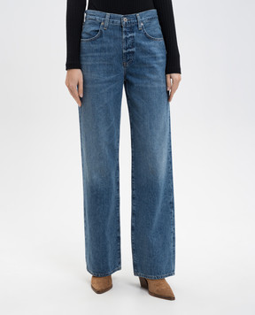 CITIZENS OF HUMANITY Annina blue jeans with logo patch 1746J1136
